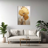 Abstract canvas painting wall décor Minimalist Floral landscape colorful